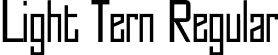 Light Tern Regular font - LightTern.otf