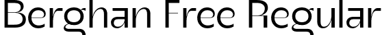 Berghan Free Regular font - Berghan-Regular.otf