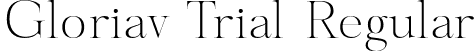 Gloriav Trial Regular font - gloriavtrial-nrzmj.otf