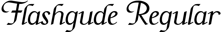 Flashgude Regular font - flashgude-personal-use-only.otf