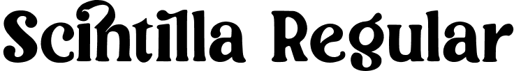 Scintilla Regular font - Scintilla.ttf