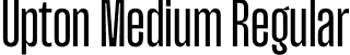 Upton Medium Regular font - Upton-Medium.otf