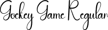Gockey Game Regular font - Gockey-Game.otf