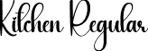 Kitchen Regular font - Kitchen.otf