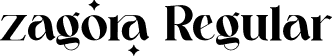 Zagora Regular font - Zagora-mLEPG.otf