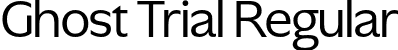 Ghost Trial Regular font - GhostTRIAL-Regular.otf