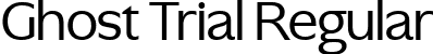 Ghost Trial Regular font - GhostTRIAL-Regular.ttf