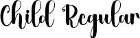 Child Regular font - Child.ttf