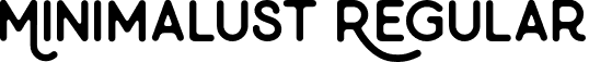 Minimalust Regular font - Minimalust Regular.otf