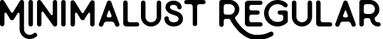 Minimalust Regular font - Minimalust Regular.ttf