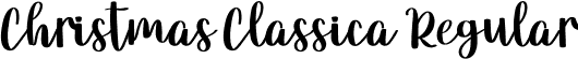 Christmas Classica Regular font - Christmas-Classically.otf