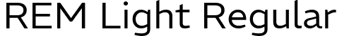 REM Light Regular font - REM-Light.ttf