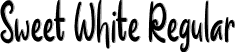 Sweet White Regular font - Sweet-White.otf