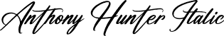 Anthony Hunter Italic font - Anthony Hunter Italic.otf