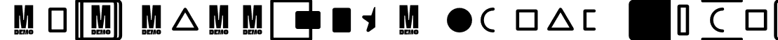 Netto Icons DEMO Black Regular font - Netto-Icons-Black-Demo.otf