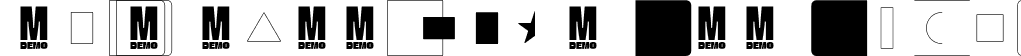 Netto Icons DEMO Thin Regular font - Netto-Icons-Thin-Demo.otf