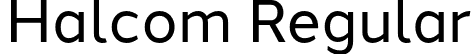 Halcom Regular font - Halcom-Regular.otf