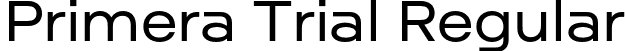 Primera Trial Regular font - PrimeraTrial-Regular.otf