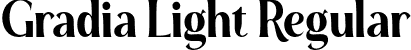 Gradia Light Regular font - Gradia.otf