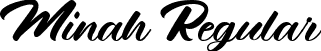 Minah Regular font - Minah-Personal-Use.ttf