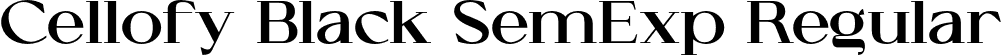 Cellofy Black SemExp Regular font - CellofyBlacksemiexpanded-Wy4XG.otf