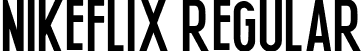 Nikeflix Regular font - Nikeflix-JRlXB.otf