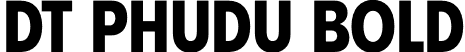 DT Phudu Bold font - DTPhudu-Bold.otf