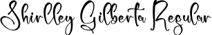 Shirlley Gilberta Regular font - Shirlley-Gilberta.otf