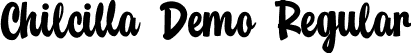 Chilcilla Demo Regular font - chilcilla-demo.ttf