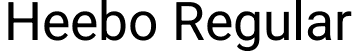 Heebo Regular font - Heebo-VariableFont_wght.ttf