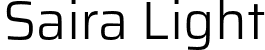 Saira Light font - Saira-Light.otf