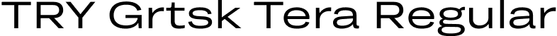 TRY Grtsk Tera Regular font - TRYGrtsk-Tera.ttf