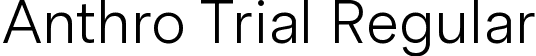 Anthro Trial Regular font - AnthroTrialVF.ttf