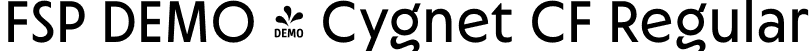 FSP DEMO - Cygnet CF Regular font - Fontspring-DEMO-cygnetcf-regular.otf