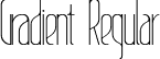 Gradient Regular font - Gradient-yweYM.ttf