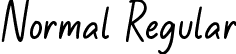 Normal Regular font - Behavioline Demo.ttf