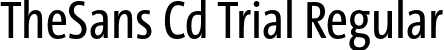 TheSans Cd Trial Regular font - TheSansCd-5_Plain_TRIAL.otf
