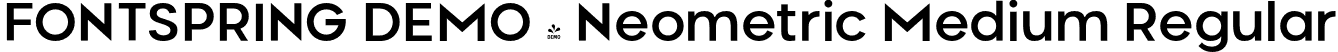 FONTSPRING DEMO - Neometric Medium Regular font - Fontspring-DEMO-neometric-medium.otf