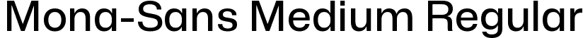 Mona-Sans Medium Regular font - Mona-Sans-Medium.ttf