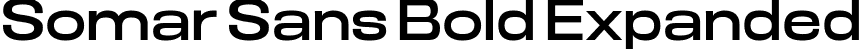 Somar Sans Bold Expanded font - SomarSans-BoldExpanded.ttf