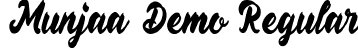 Munjaa Demo Regular font - MunjaaDemo-Regular.ttf