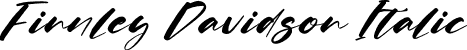 Finnley Davidson Italic font - Finnley-Davidson-Italic.otf
