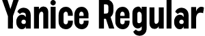 Yanice Regular font - Yanice-PKY5g.otf