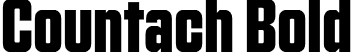 Countach Bold font - Countach-Bold-TRIAL-BF63c5f2076e572.otf