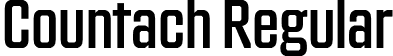 Countach Regular font - Countach-Regular-TRIAL-BF63c5f207736f1.otf