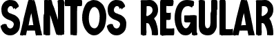 Santos Regular font - Santos-9Y257.ttf