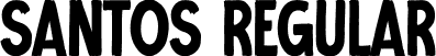Santos Regular font - Santos-ywoPq.otf