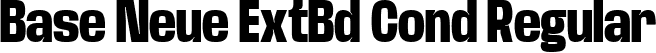 Base Neue ExtBd Cond Regular font - BaseNeueTrial-CondExtBd-BF63d645de5ba3d.ttf