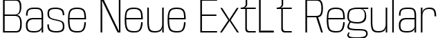 Base Neue ExtLt Regular font - BaseNeueTrial-ExtraLight-BF63d645e348136.ttf