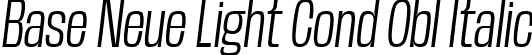 Base Neue Light Cond Obl Italic font - BaseNeueTrial-CondLightObliq-BF63d645e34cca8.ttf